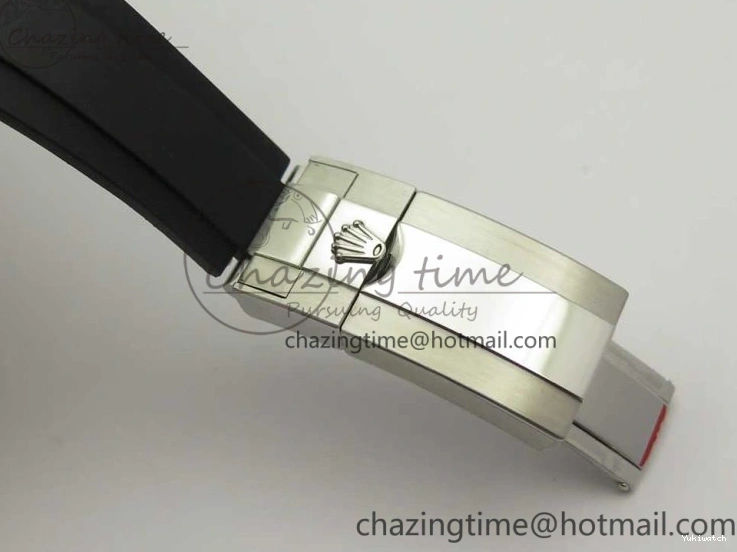 Daytona SS 1:1 Edition Noob Strap Black Best Rubber (Free SA4130 on Dial 904L Blue Extra Case Strap) 116519 0411